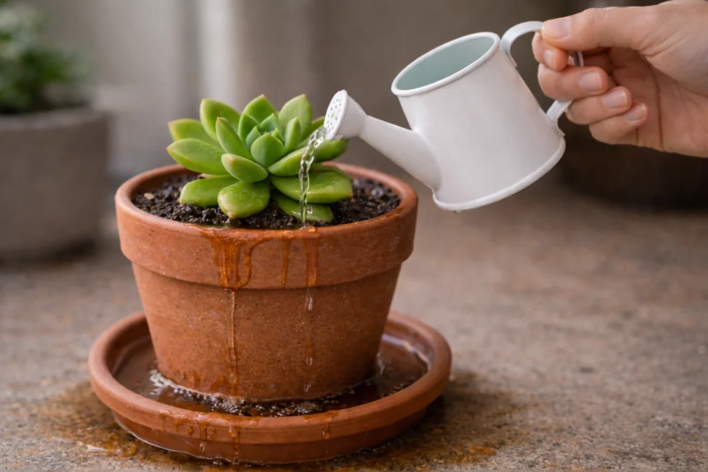 erro-comum-ao-regar-suculentas