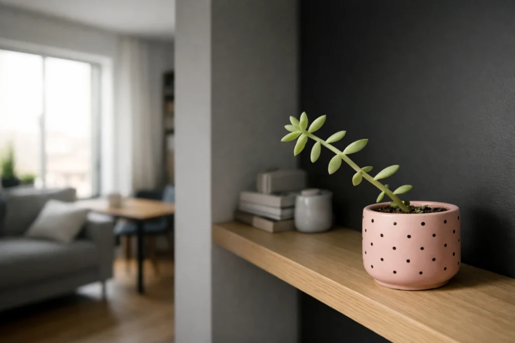 Suculentas em apartamento