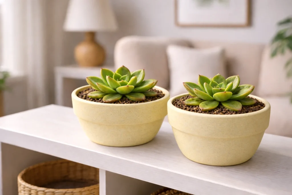 SUCULENTAS DENTRO DE CASA