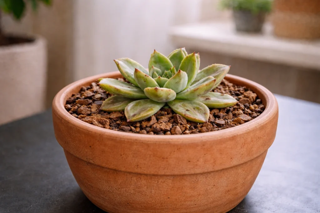 suculenta estressada